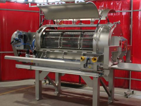 afbeelding van een Dinnissen centrifugaal zeefmachine
