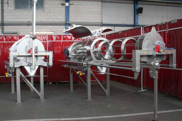 image of a Dinnissen centrifugal sifter