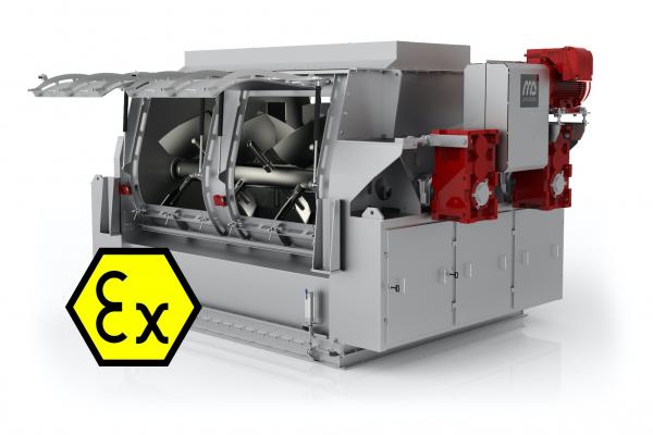 New ATEX certification for Pegasus® Mixers Dinnissen Process Technology