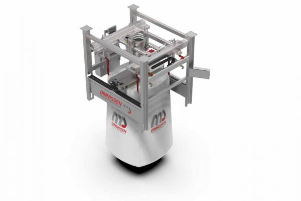 3D image of Dinnissen Big-Bag filling system