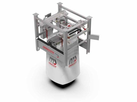 3D image of Dinnissen Big-Bag filling system